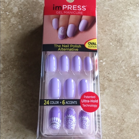 NEW imPRESS Black Press-on Nails in Harlem Shake - Picture 6 of 7